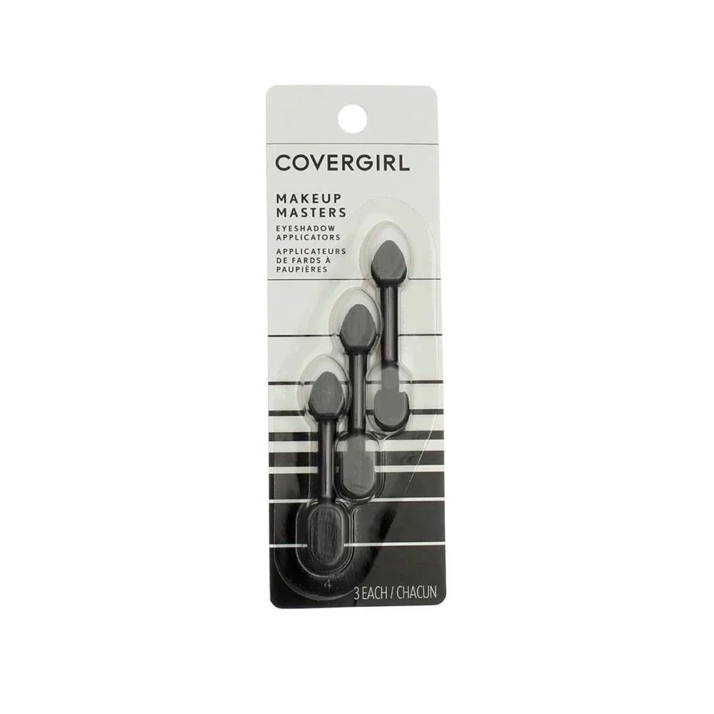 COVERGIRL Makeup Masters‎ Eyeshadow Applicators Double Ended 3 Count New